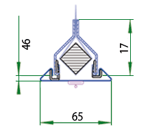 <center>Type 3,84 FK
à nivellement, en option avec barre palpeuse</center>